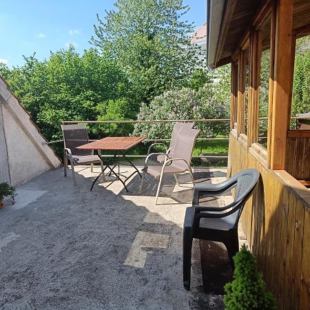 Gasthof Adler Ferienwohnung Ichenhausen Bagian luar foto