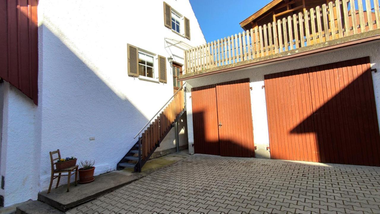 Gasthof Adler Ferienwohnung Ichenhausen Bagian luar foto