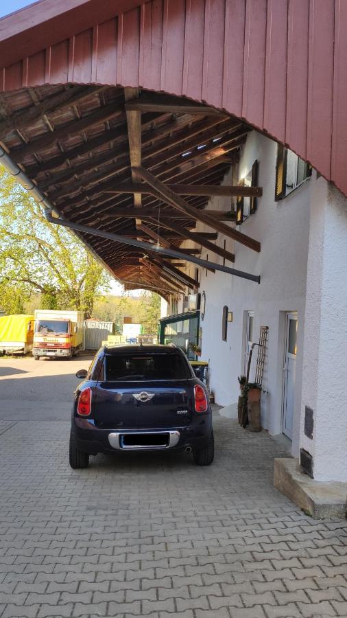 Gasthof Adler Ferienwohnung Ichenhausen Bagian luar foto
